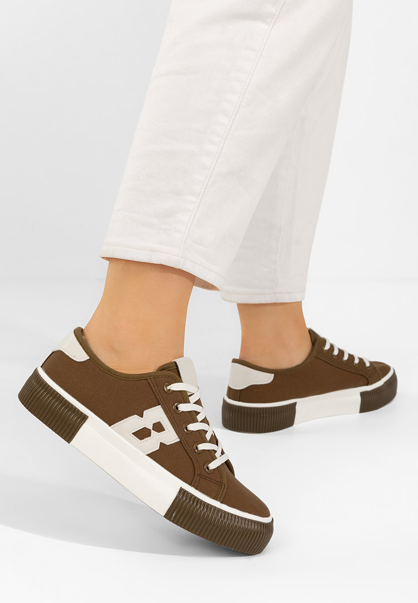 Sneakers donna Cleria V3 marrone