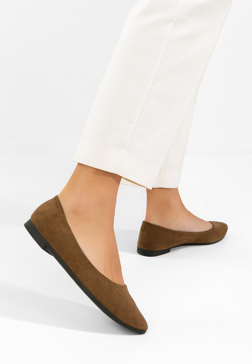 Ballerine Genevieve V3 marrone