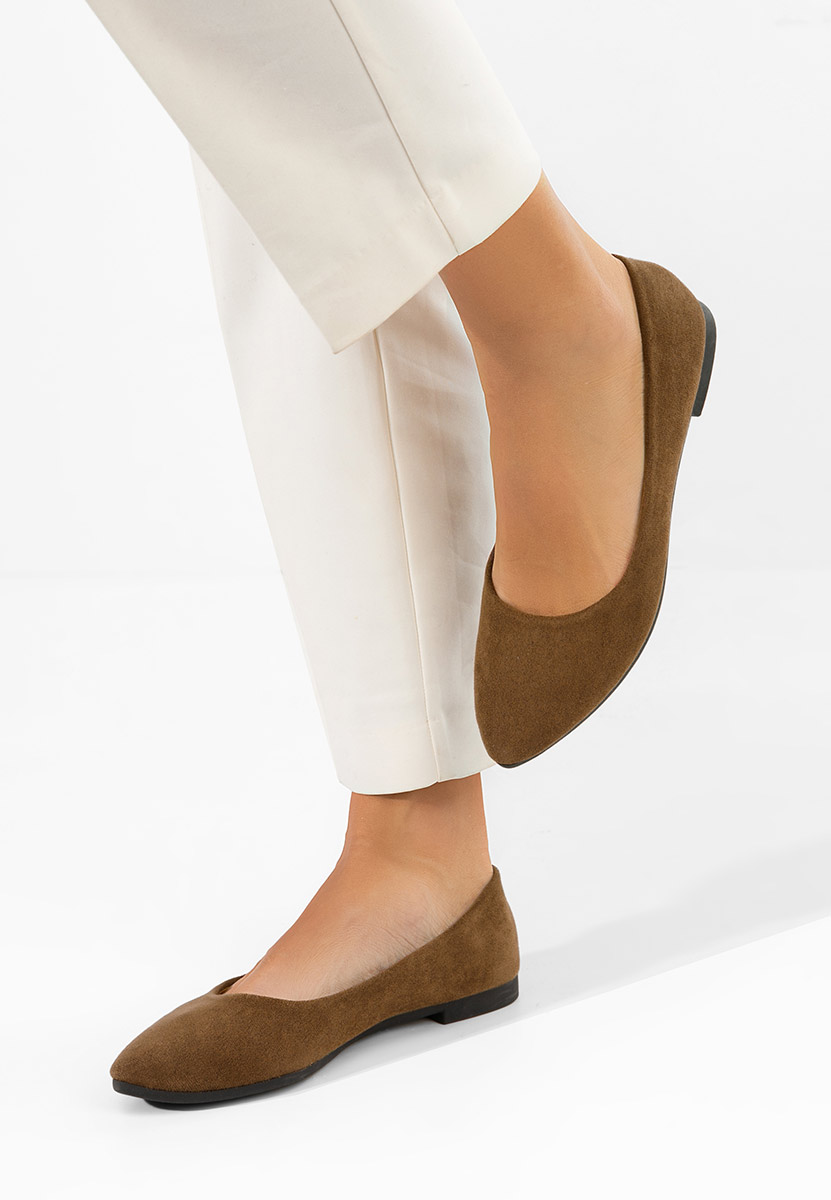 Ballerine Genevieve V3 marrone
