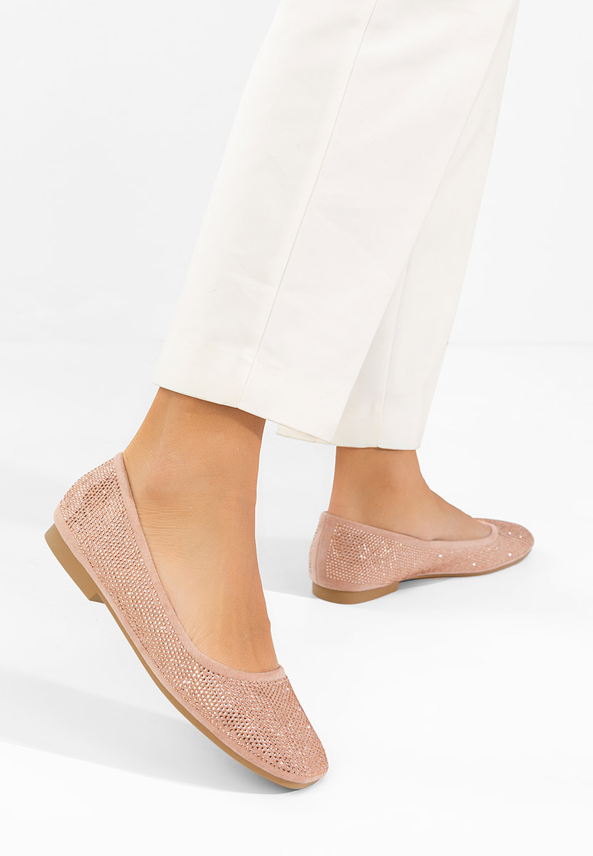 Ballerine eleganti Jeffery rosa