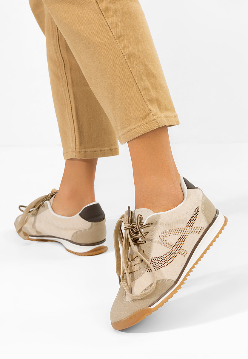 Sneakers donna Sirimia beige