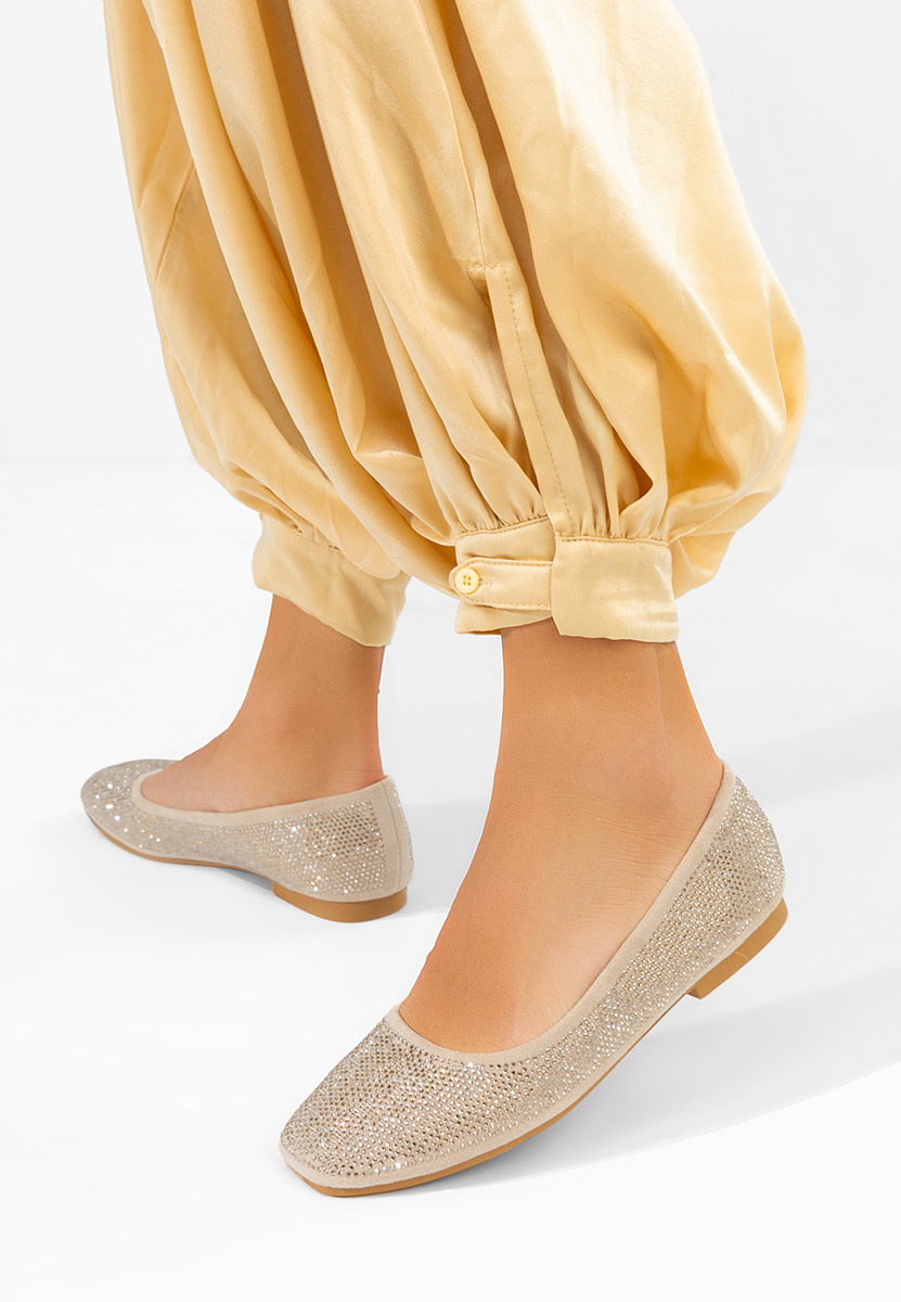 Ballerine eleganti Jeffery beige