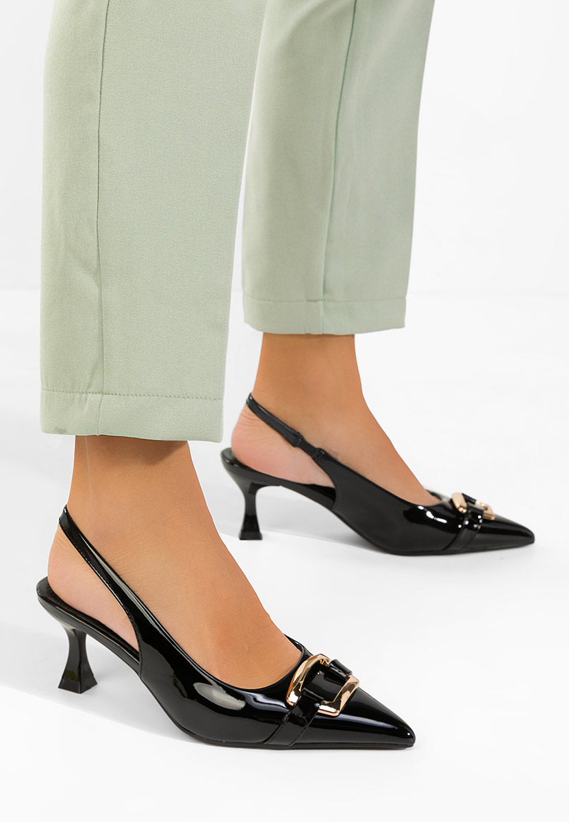 Décolleté Slingback Giulietta nero