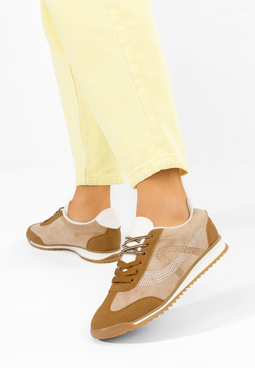 Sneakers donna Sirimia camel