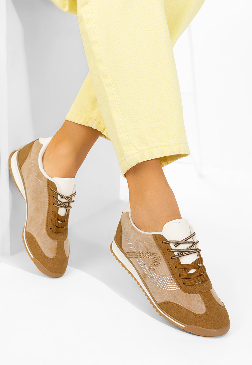 Sneakers donna Sirimia camel
