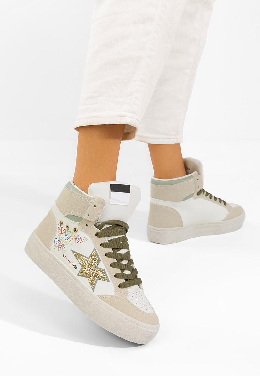 Sneakers donna alte Morella colorate