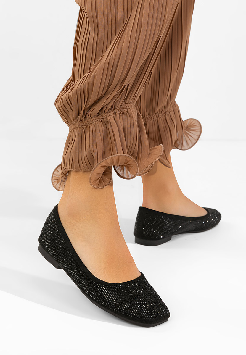 Ballerine eleganti Jeffery nero