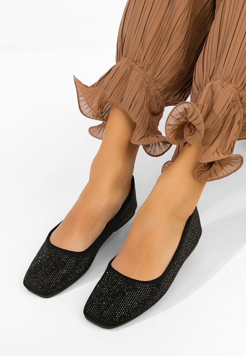 Ballerine eleganti Jeffery nero