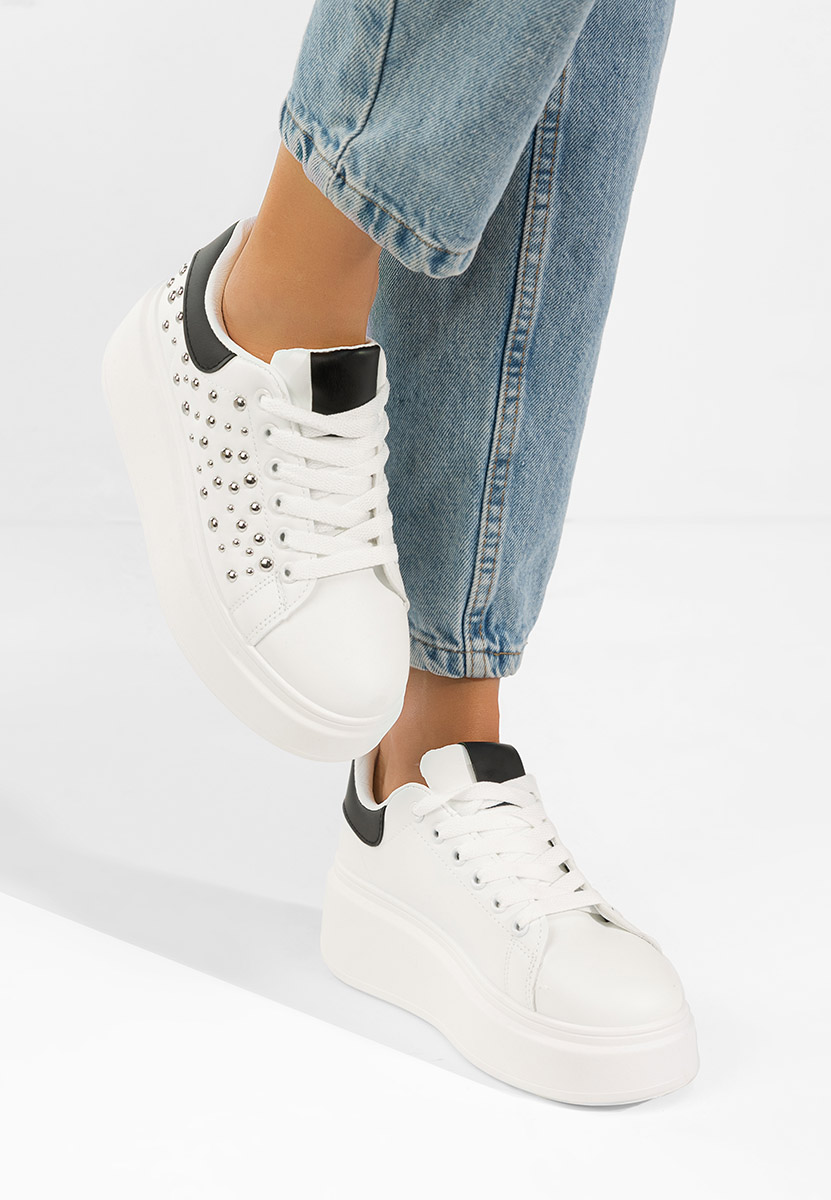 Sneakers con plateau Lindalia bianchi