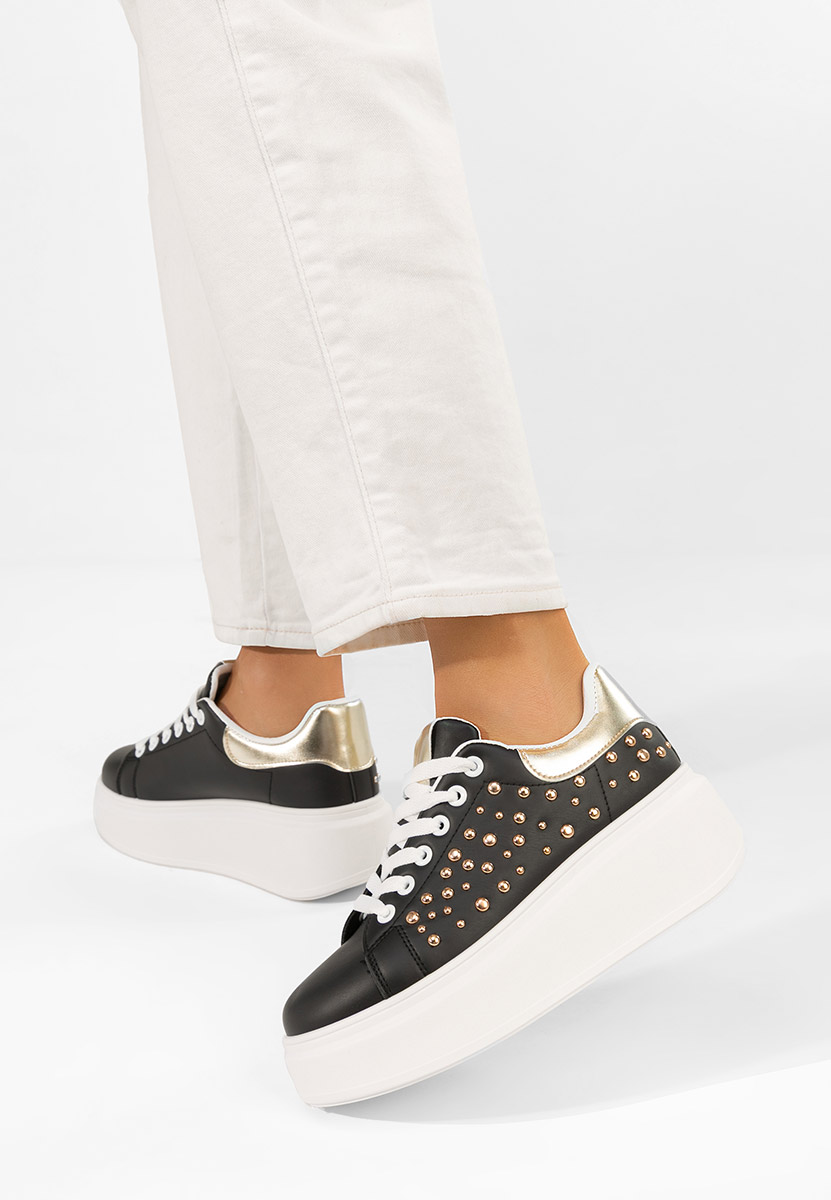 Sneakers con plateau Lindalia nero