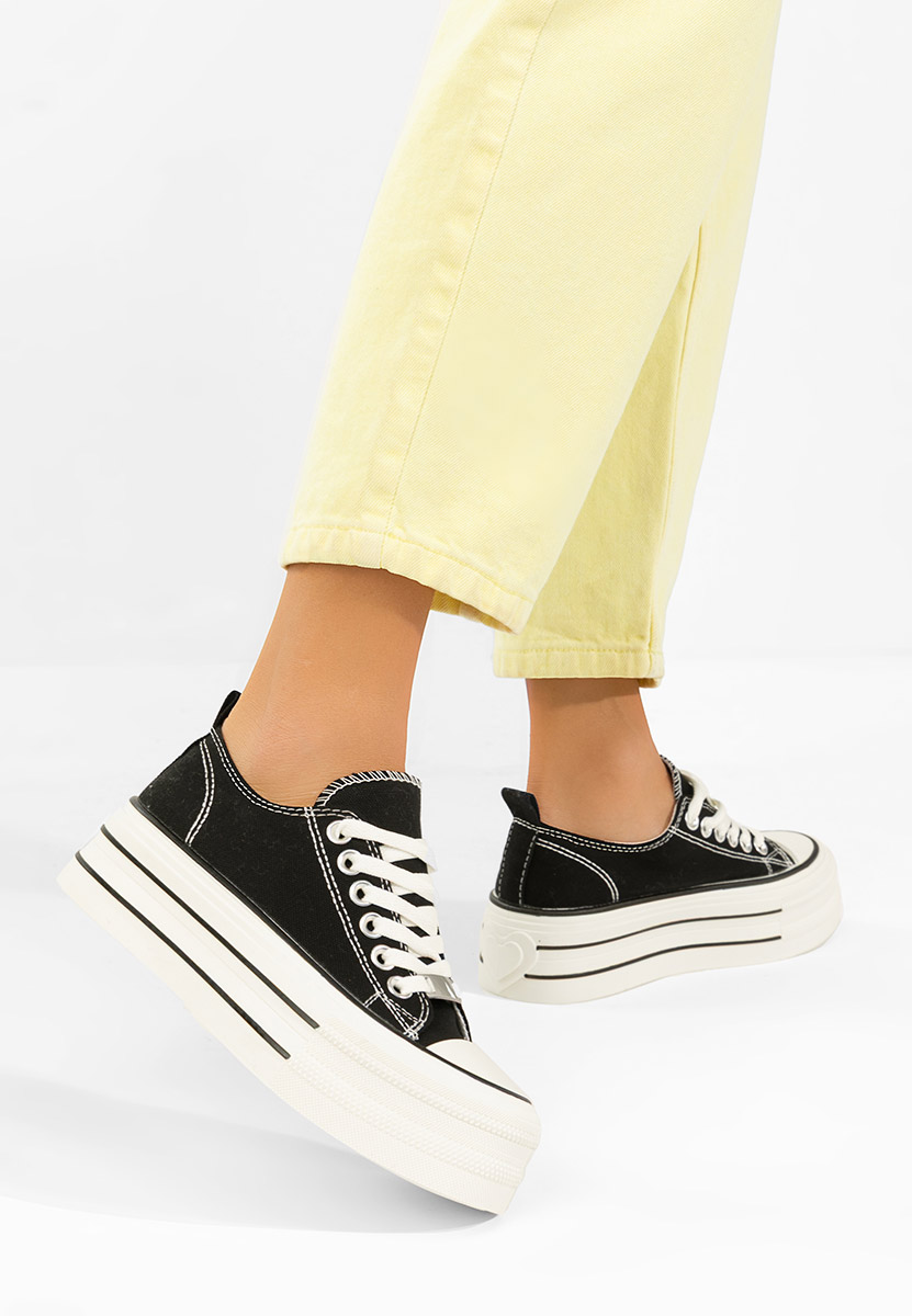 Scarpe da ginnastica con piattaforma Kimala nero