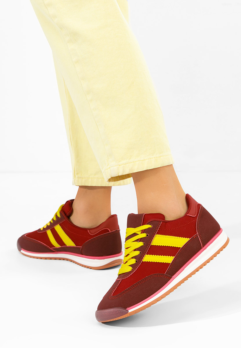 Sneakers donna Catia granata