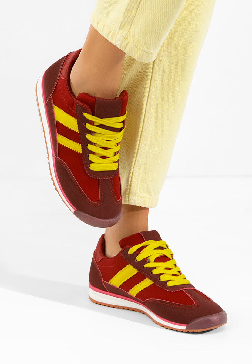 Sneakers donna Catia granata