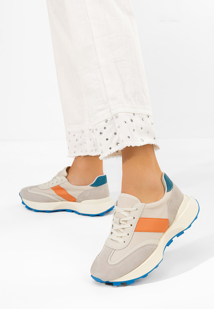 Sneakers donna Odeia beige
