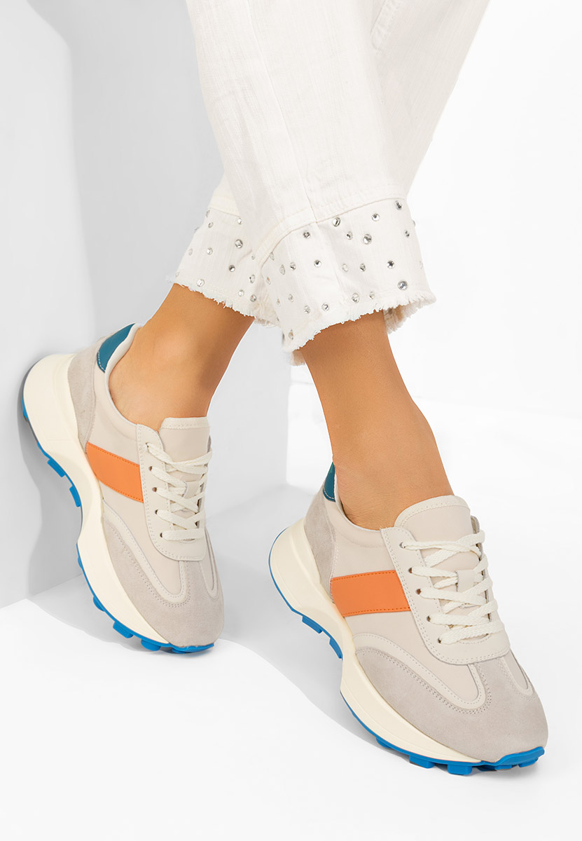 Sneakers donna Odeia beige