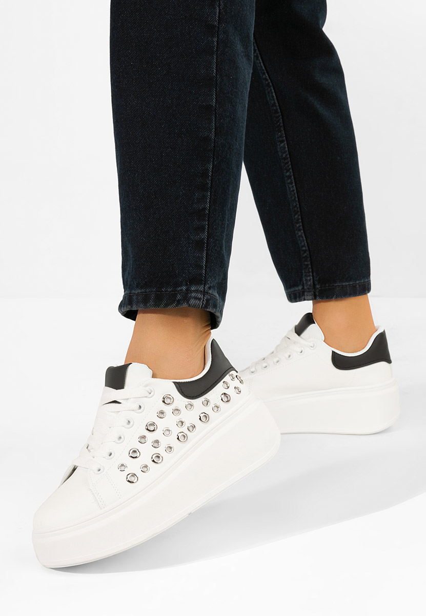 Sneakers con plateau Anaya V3 bianchi