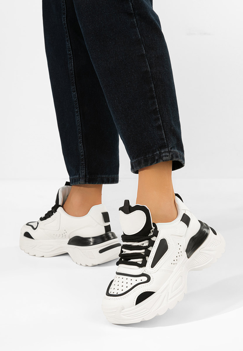 Sneakers con zeppa Dorathy V2 bianchi