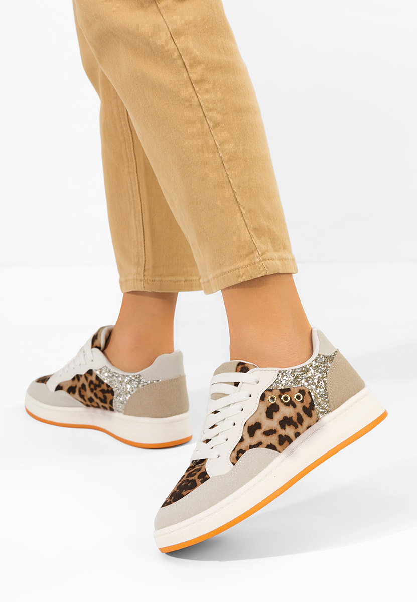 Sneakers donna Nerina leopardi