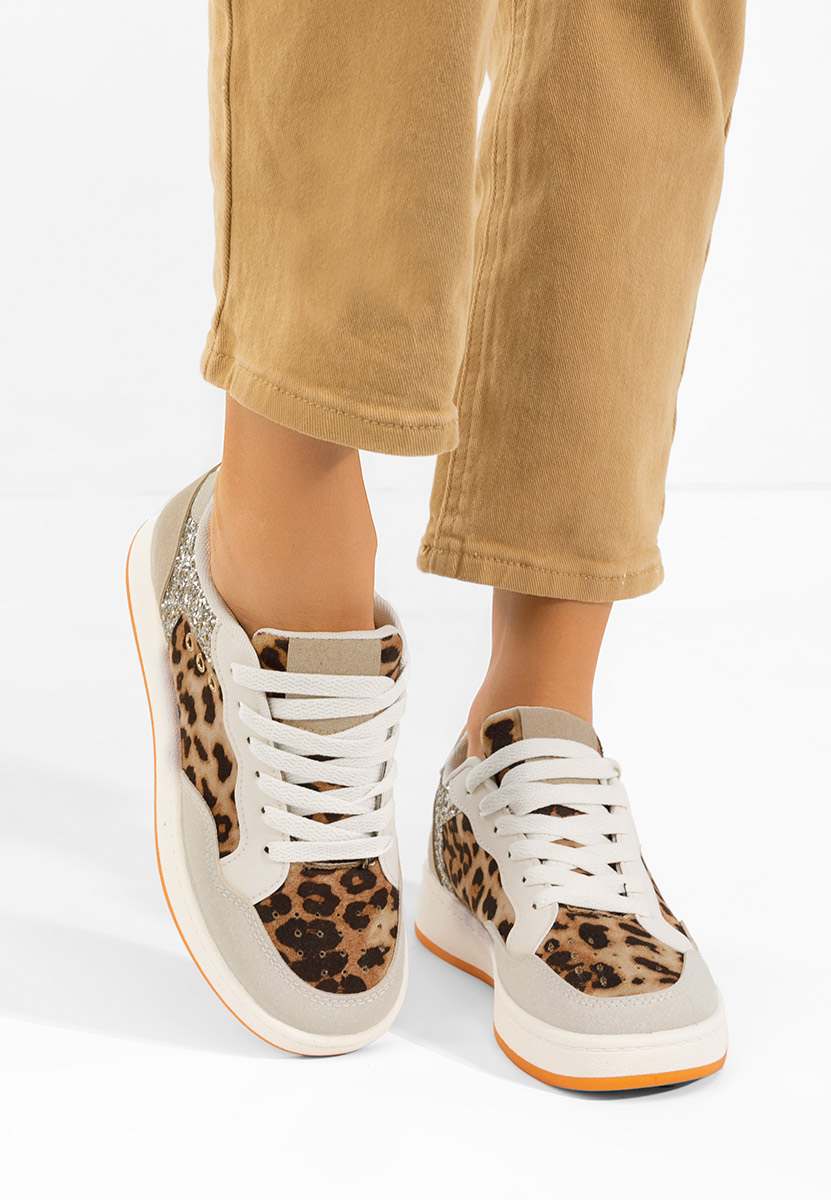 Sneakers donna Nerina leopardi