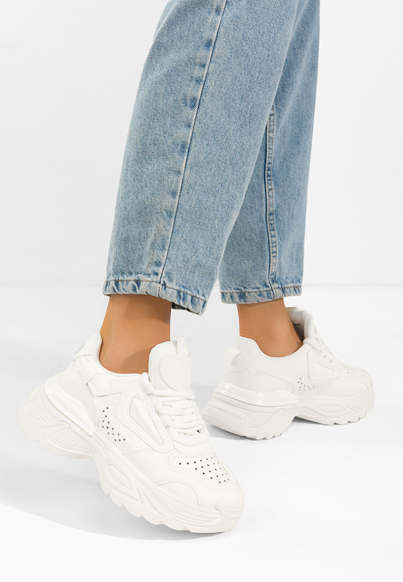 Sneakers con zeppa Dorathy bianchi