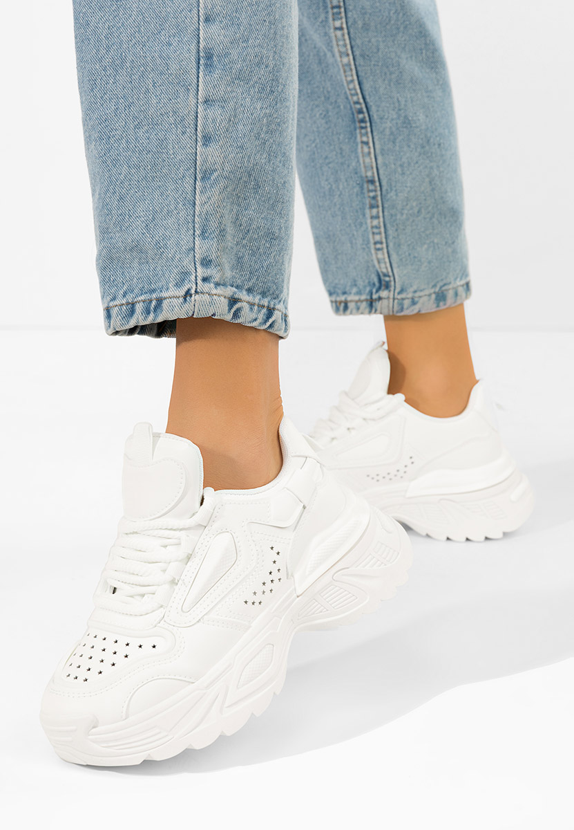 Sneakers con zeppa Dorathy bianchi