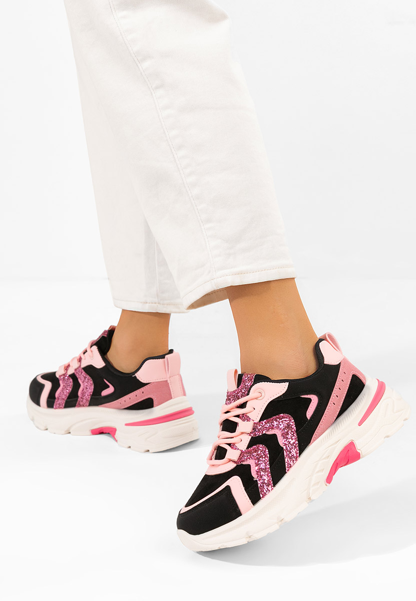 Sneakers con plateau Odinea nero