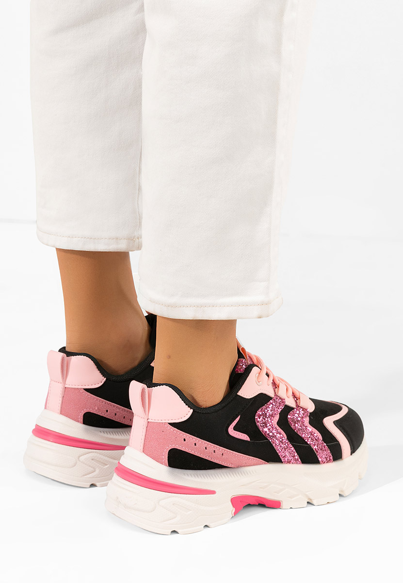 Sneakers con plateau Odinea nero