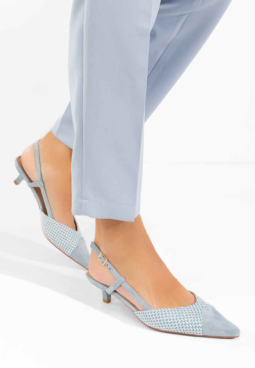Décolleté Slingback Mayuka blu