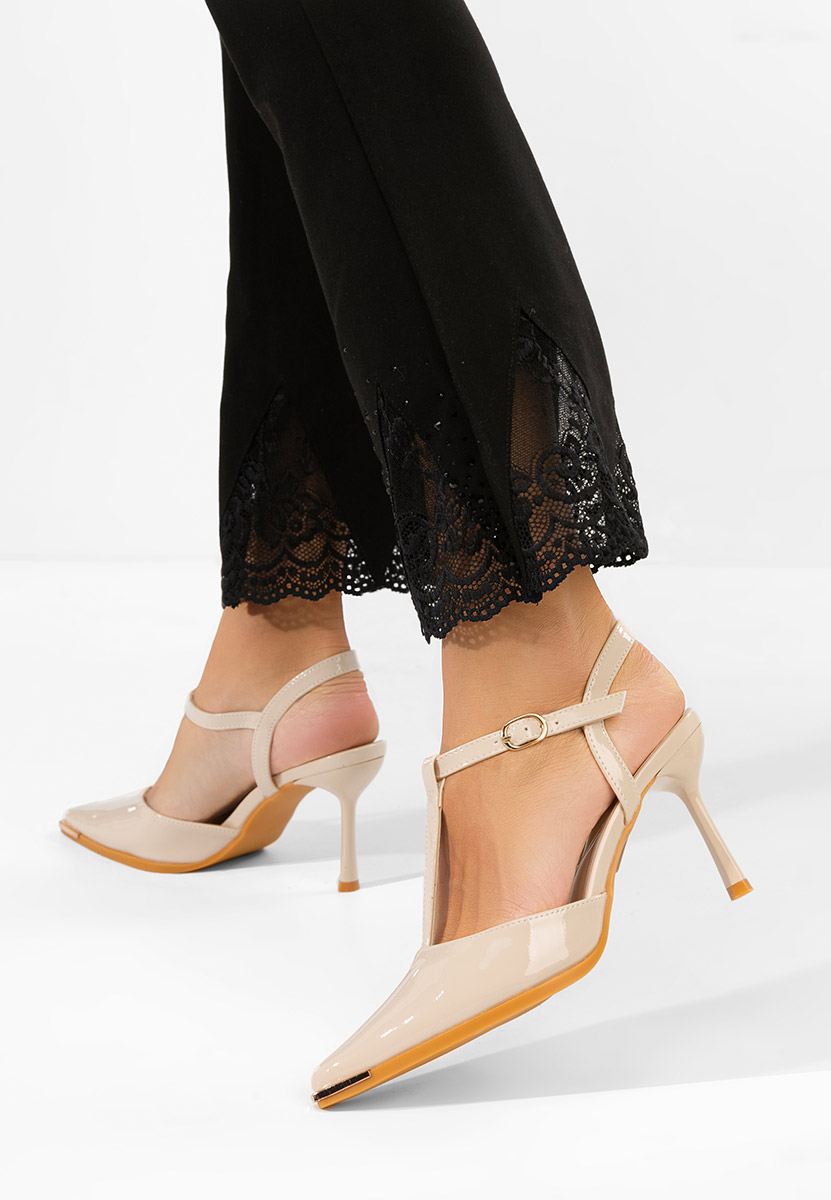 Décolleté Slingback Evenia beige