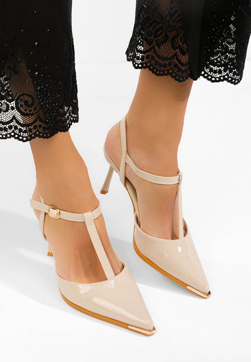 Décolleté Slingback Evenia beige