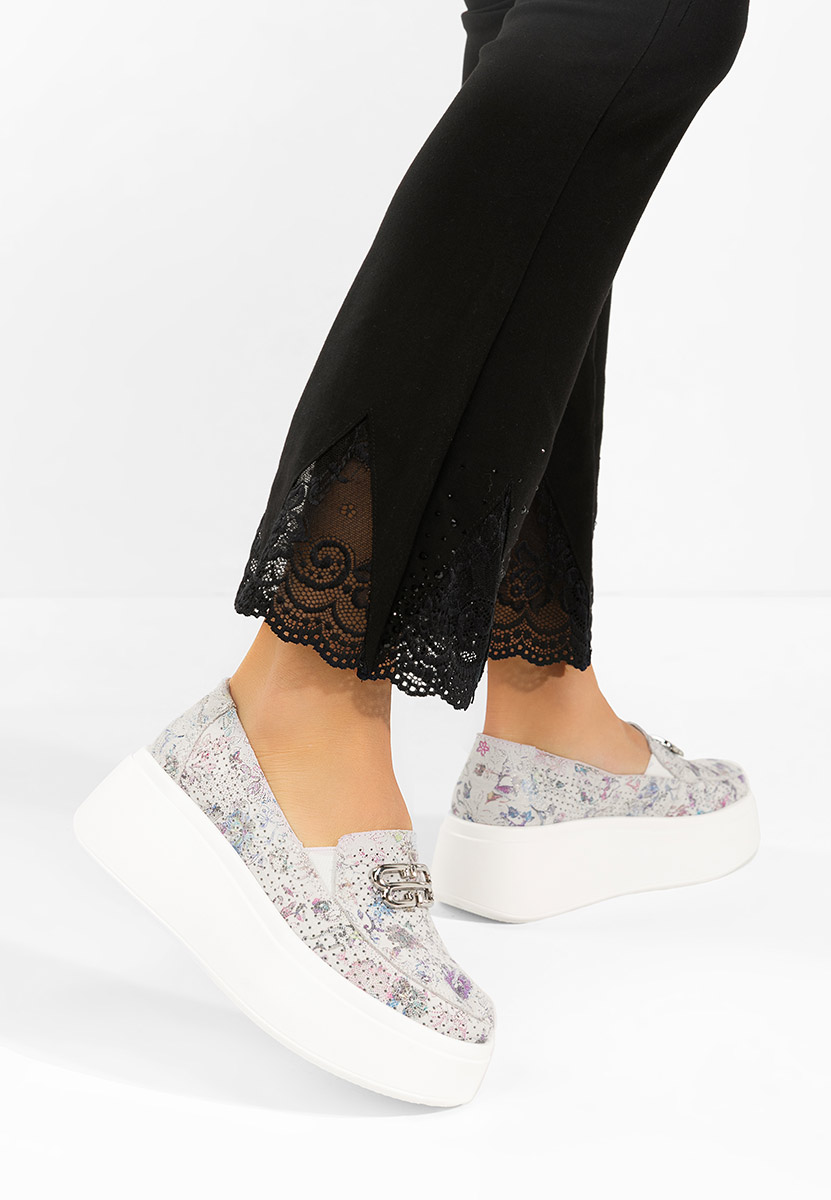 Mocassini donna pelle Brinleya colorate