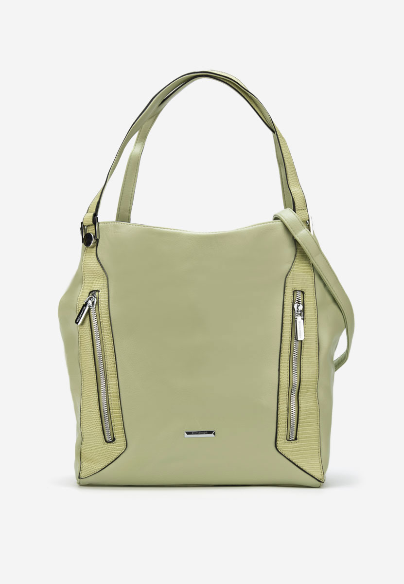 Borsa a mano Silvia Rosa 8257 verde