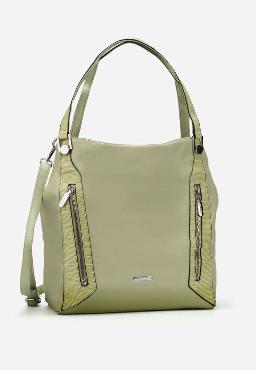 Borsa a mano Silvia Rosa 8257 verde