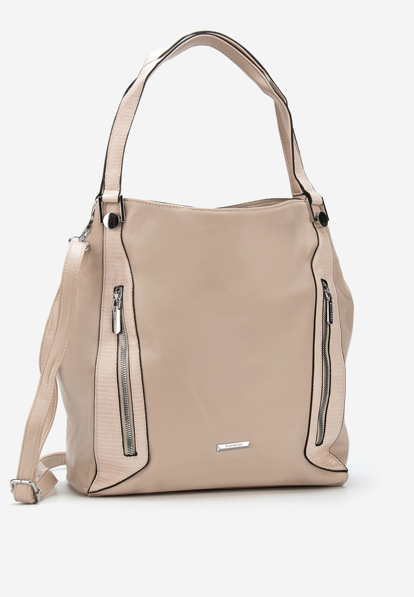 Borsa a mano Silvia Rosa 8257 V2 beige