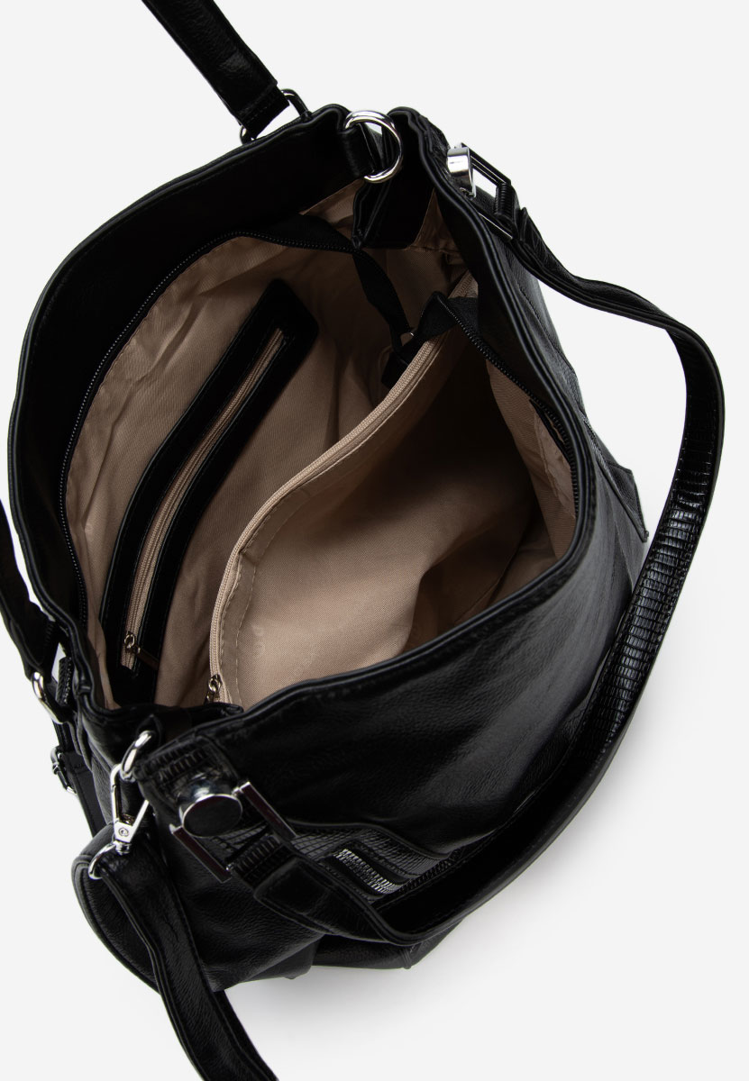 Borsa a mano Silvia Rosa 8257 nera