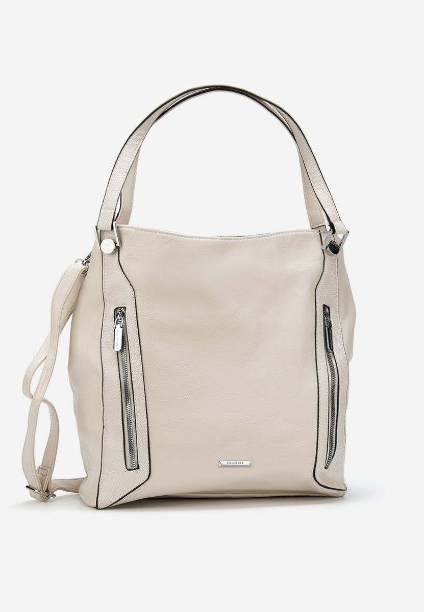 Borsa a mano Silvia Rosa 8257 beige
