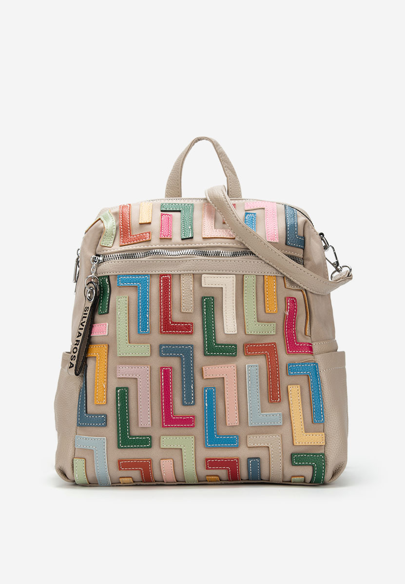 Zaino da donna Silvia Rosa 6129 V2 beige