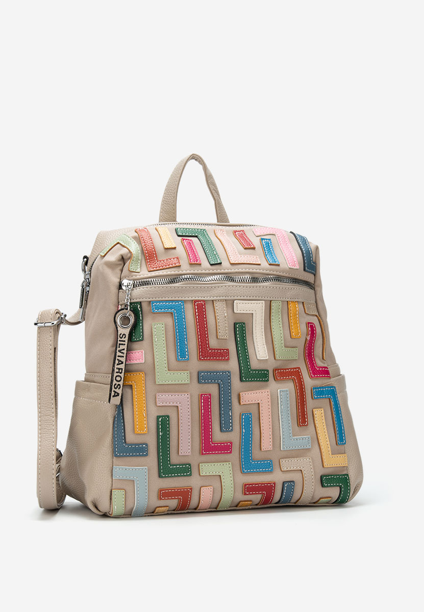 Zaino da donna Silvia Rosa 6129 V2 beige
