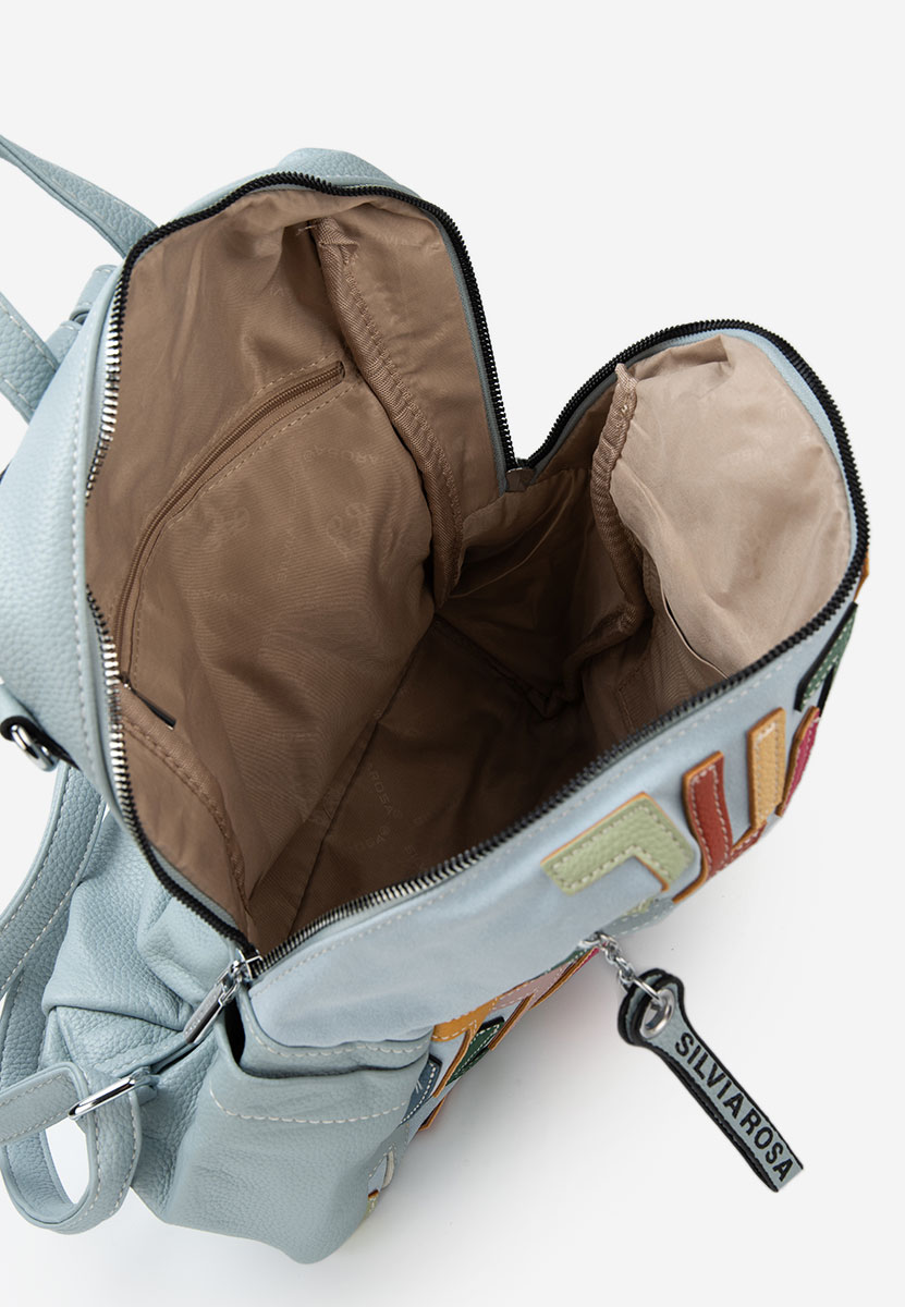 Zaino da donna Silvia Rosa 6129 blu