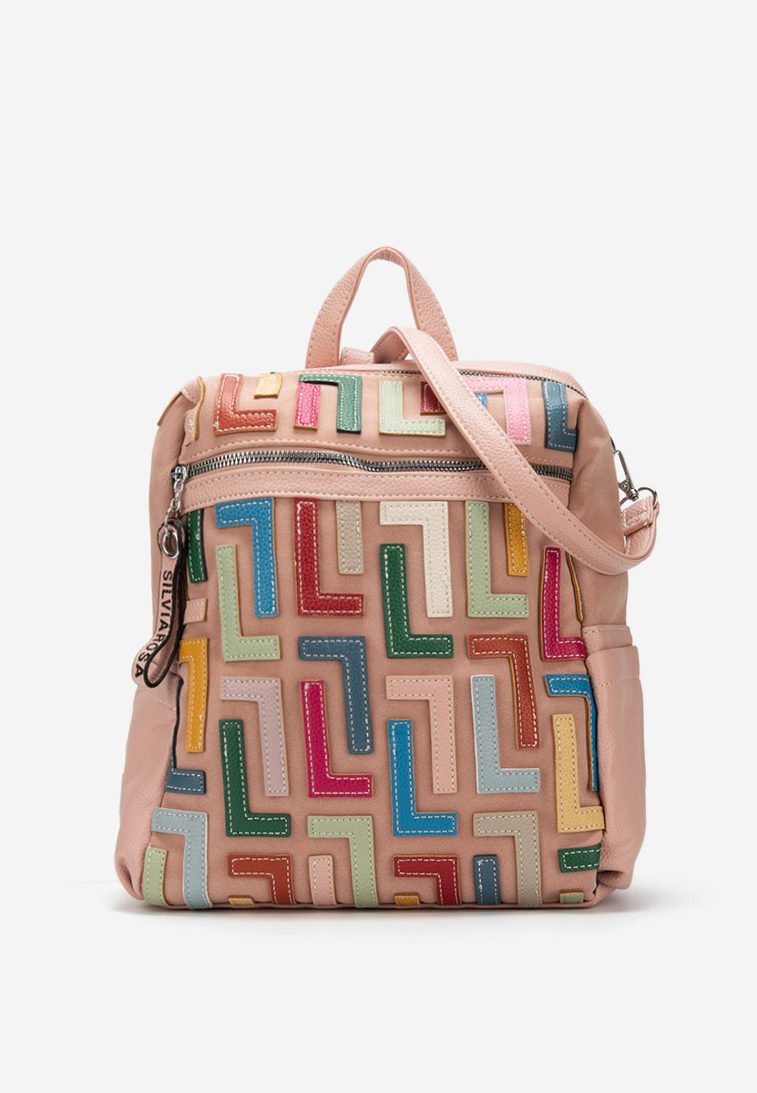 Zaino da donna Silvia Rosa 6129 rosa