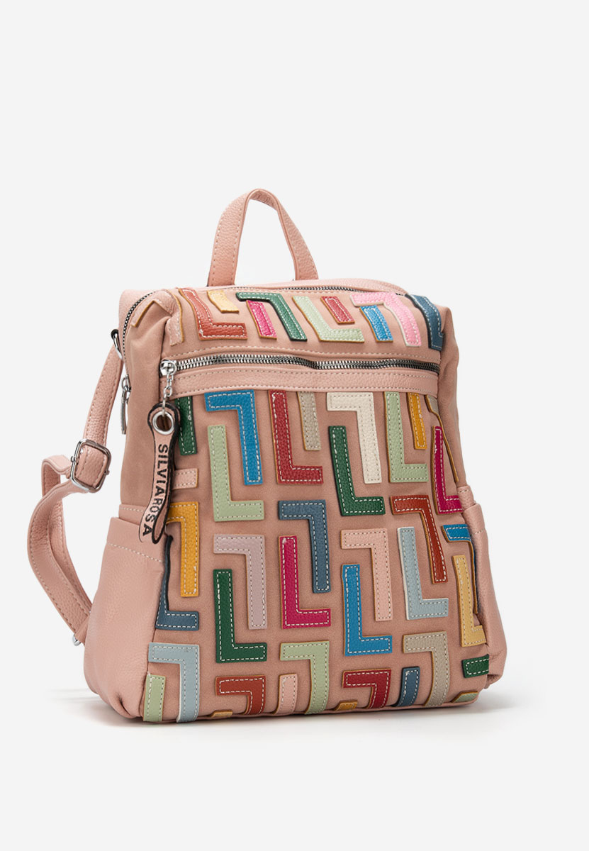Zaino da donna Silvia Rosa 6129 rosa