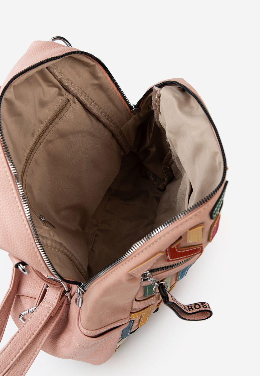 Zaino da donna Silvia Rosa 6129 rosa