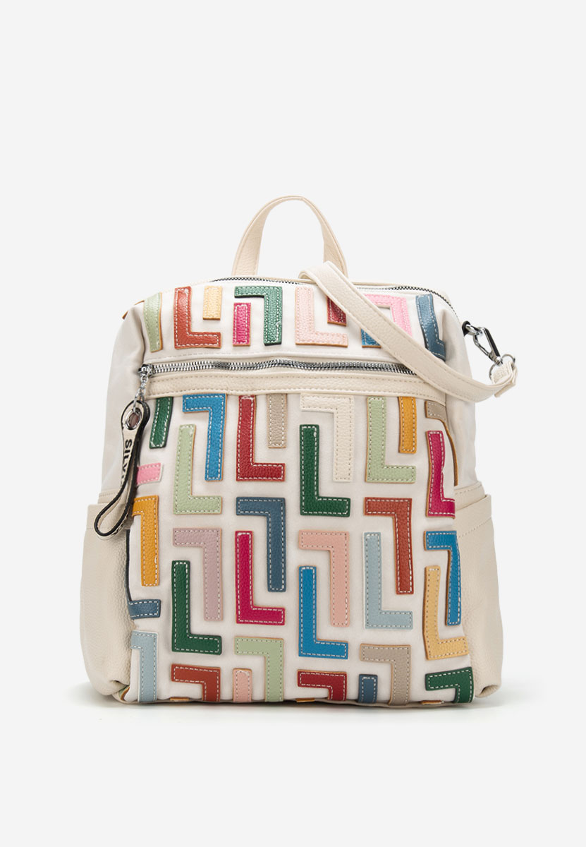 Zaino da donna Silvia Rosa 6129 beige