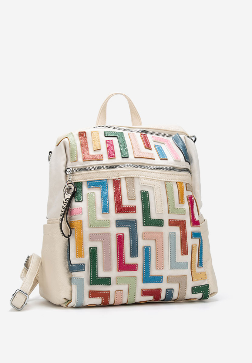 Zaino da donna Silvia Rosa 6129 beige