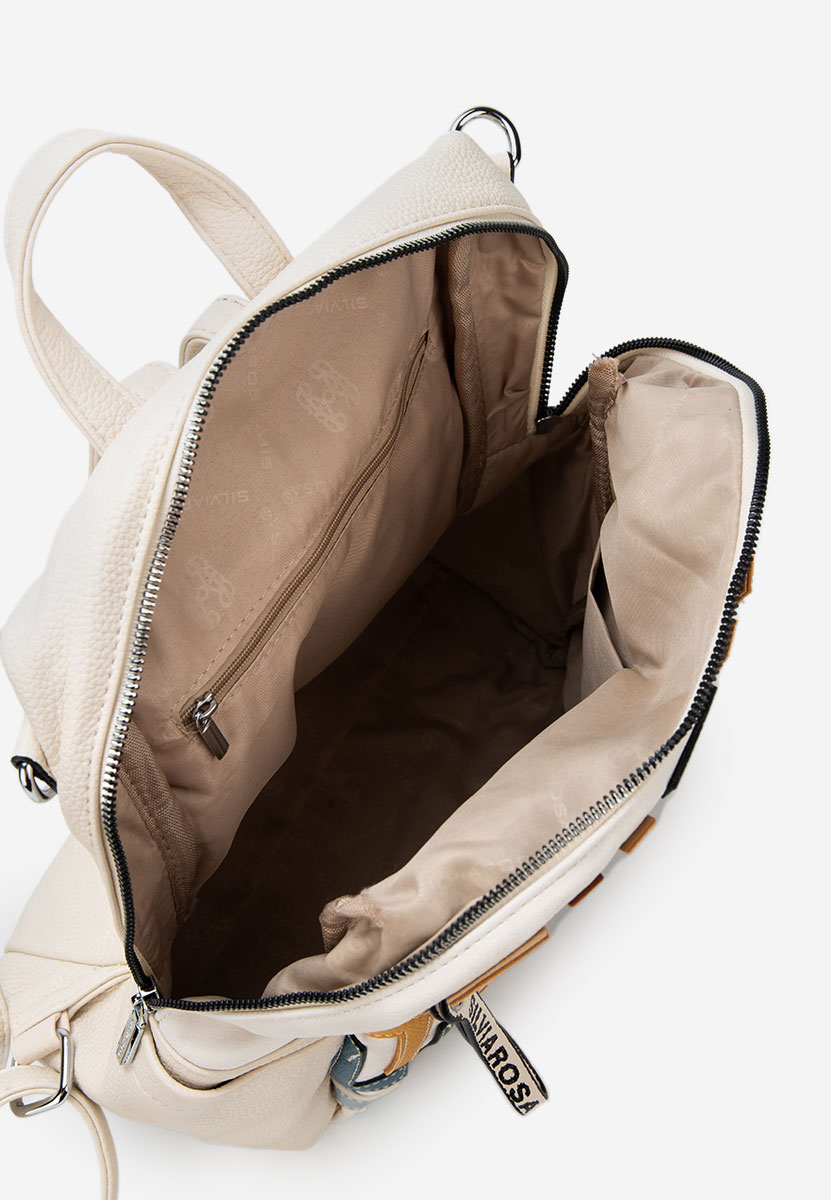 Zaino da donna Silvia Rosa 6129 beige