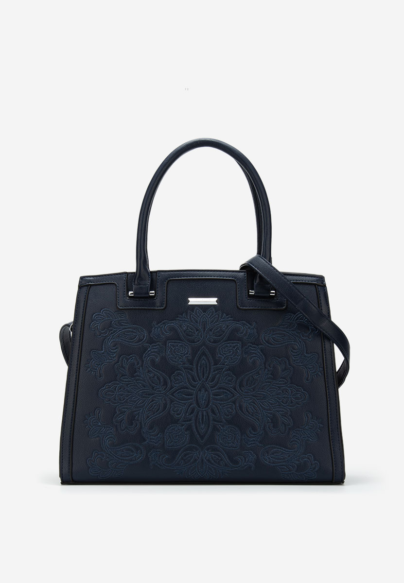 Borsa a mano Aidana blu marine