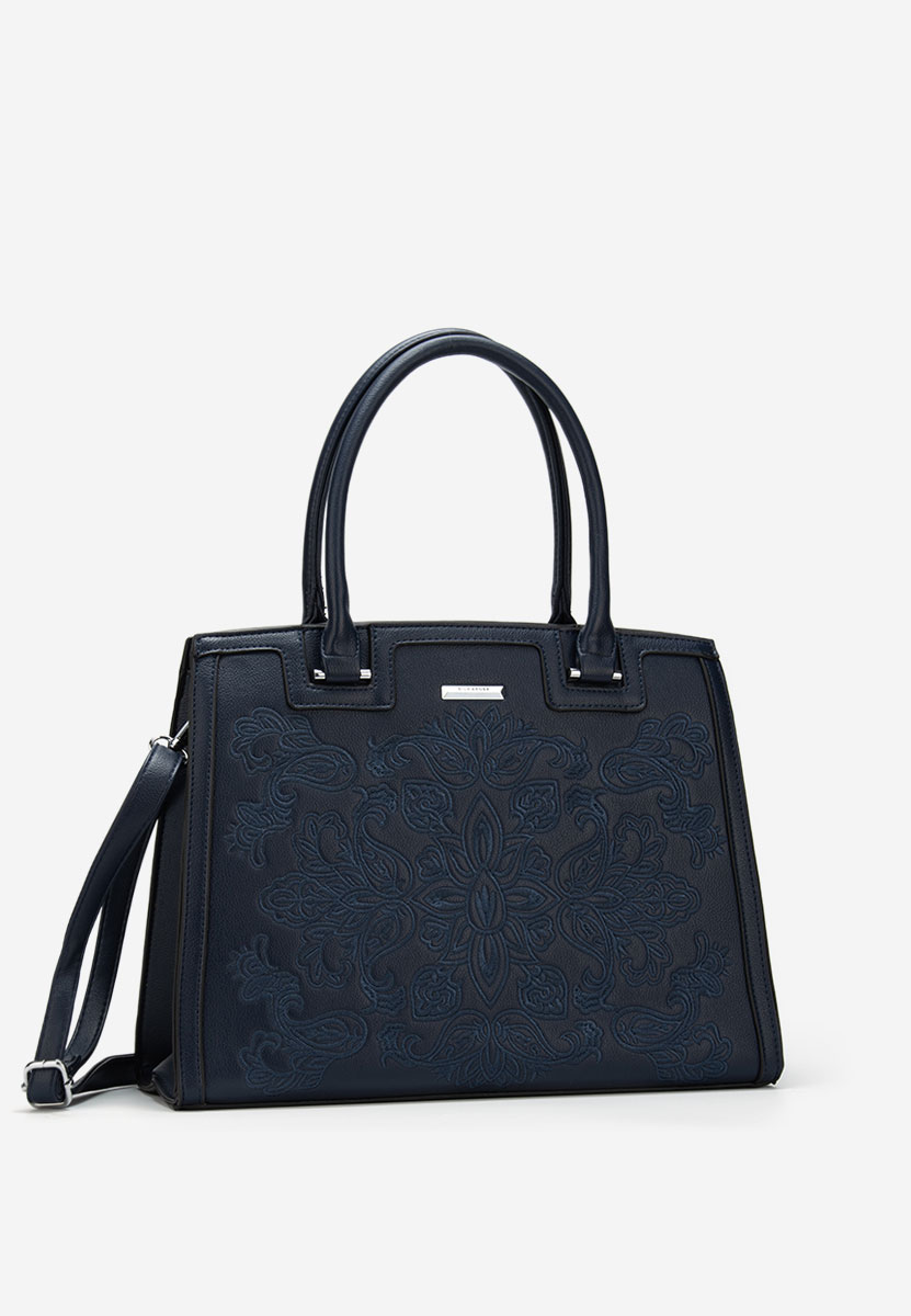 Borsa a mano Aidana blu marine