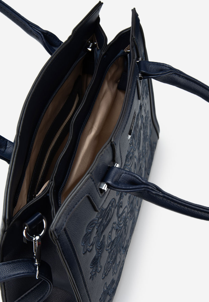 Borsa a mano Aidana blu marine