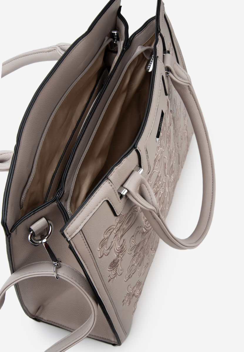 Borsa a mano Aidana grigio