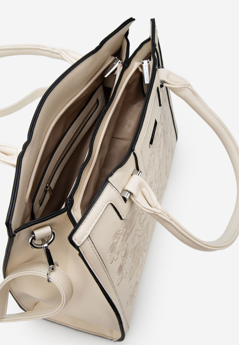 Borsa a mano Aidana beige